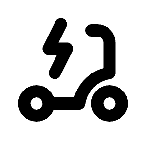 Scooter Electric Icon from Tabler Line Set