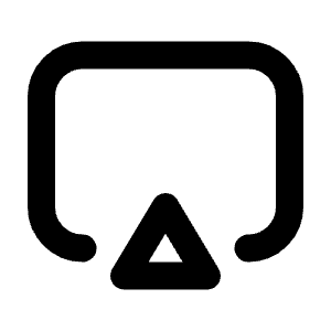Shareplay Icon from Tabler Line Set