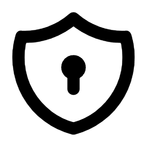 Shield Lock Icon from Tabler Line Set