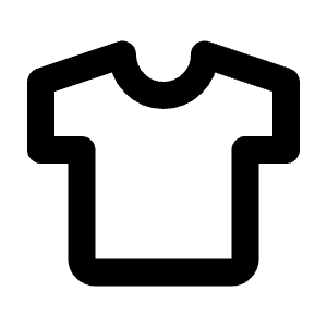 Shirt Icon from Tabler Line Set
