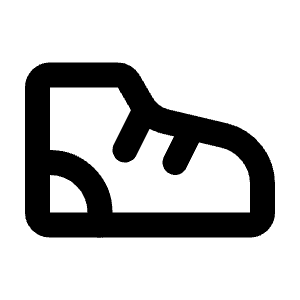 Shoe Icon from Tabler Line Set
