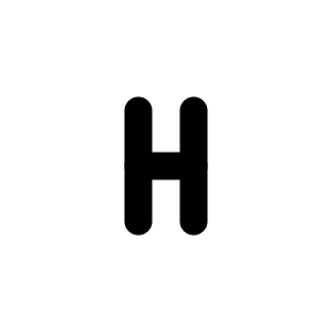 Signal H Icon from Tabler Line Set