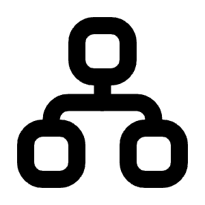 Sitemap Icon from Tabler Line Set