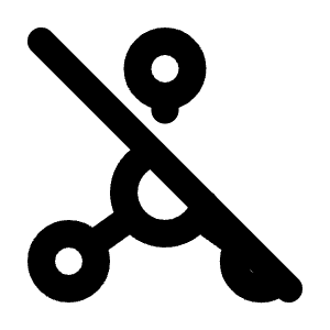 Social Off Icon from Tabler Line Set