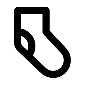 Sock Icon from Tabler Line Set