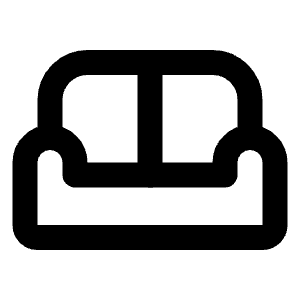 Sofa Icon from Tabler Line Set