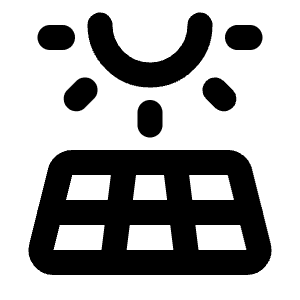 Solar Panel 2 Icon from Tabler Line Set