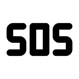 Sos Icon from Tabler Line Set