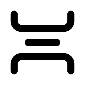 Spacing Vertical Icon from Tabler Line Set