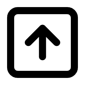 Square Arrow Up Icon from Tabler Line Set