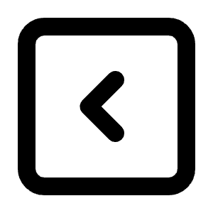 Square Chevron Left Icon from Tabler Line Set