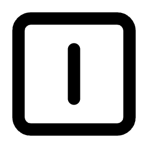 Square Letter I Icon from Tabler Line Set