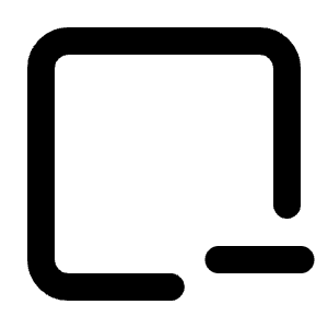 Square Minus Icon from Tabler Line Set