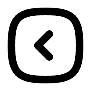 Square Rounded Chevron Left Icon from Tabler Line Set