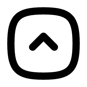 Square Rounded Chevron Up Icon from Tabler Line Set