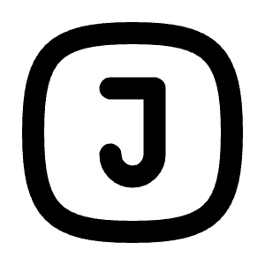 Square Rounded Letter J Icon from Tabler Line Set