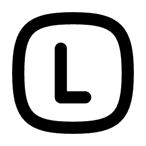 Square Rounded Letter L Icon from Tabler Line Set