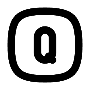 Square Rounded Letter Q Icon from Tabler Line Set
