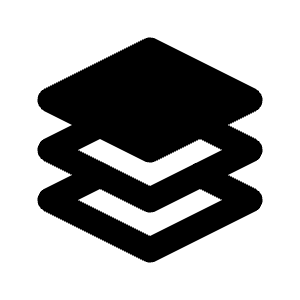 Stack Front Icon from Tabler Line Set