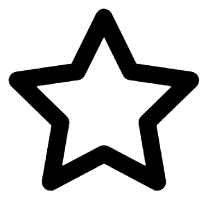 Star Icon from Tabler Line Set