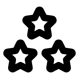 Stars Icon from Tabler Line Set