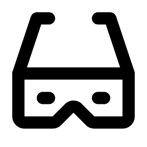 Stereo Glasses Icon from Tabler Line Set