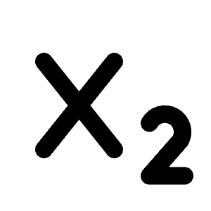 Subscript Icon from Tabler Line Set