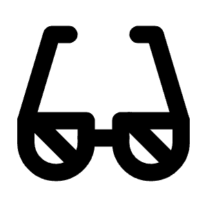 Sunglasses Icon from Tabler Line Set