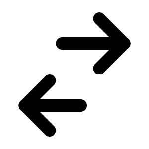 Switch Horizontal Icon from Tabler Line Set