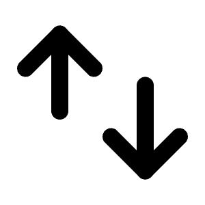 Switch Vertical Icon from Tabler Line Set