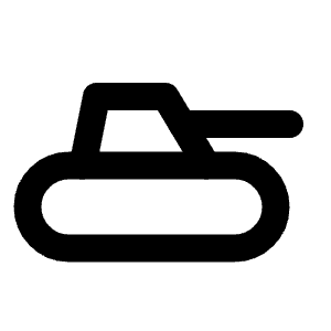 Tank Icon from Tabler Line Set