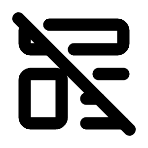 Template Off Icon from Tabler Line Set