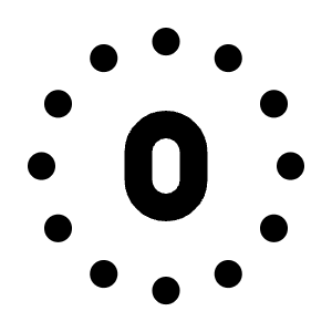 Time Duration 0 Icon from Tabler Line Set