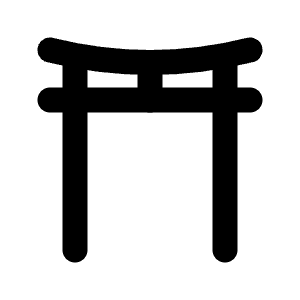 Torii Icon from Tabler Line Set