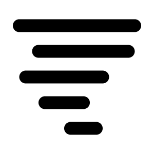 Tornado Icon from Tabler Line Set