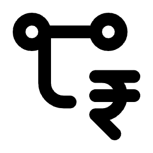 Transaction Rupee Icon from Tabler Line Set
