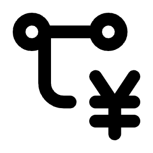 Transaction Yen Icon from Tabler Line Set