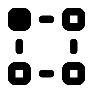 Transform Point Top Left Icon from Tabler Line Set