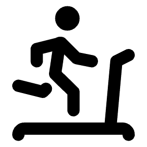 Treadmill Icon from Tabler Line Set