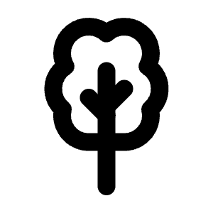 Tree Icon from Tabler Line Set