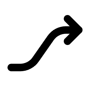 Trending Up 3 Icon from Tabler Line Set