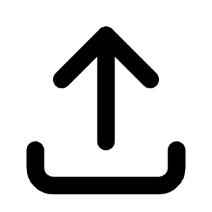 Upload Icon from Tabler Line Set
