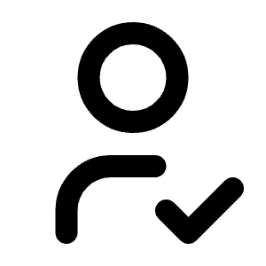 User Check Icon from Tabler Line Set