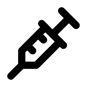 Vaccine Icon from Tabler Line Set