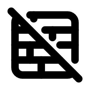 Wall Off Icon from Tabler Line Set