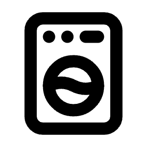 Wash Machine Icon from Tabler Line Set