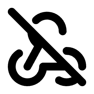 Webhook Off Icon from Tabler Line Set