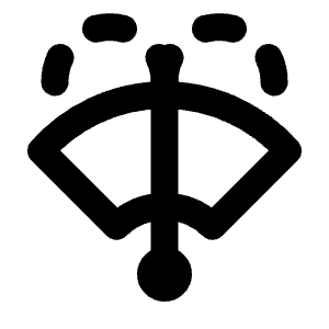 Wiper Wash Icon from Tabler Line Set