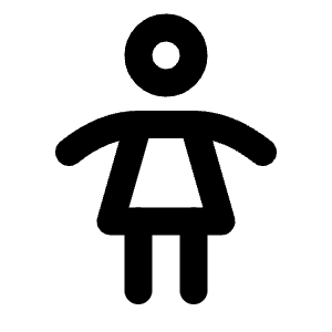 Woman Icon from Tabler Line Set