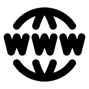 World Www Icon from Tabler Line Set